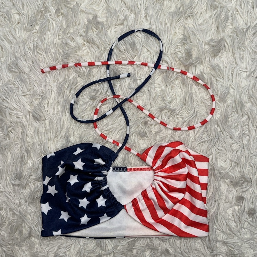 Fourth of July bikini top - Picture 2 of 2